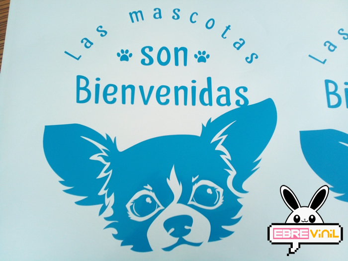 vinilos adhesivos con mascotas
