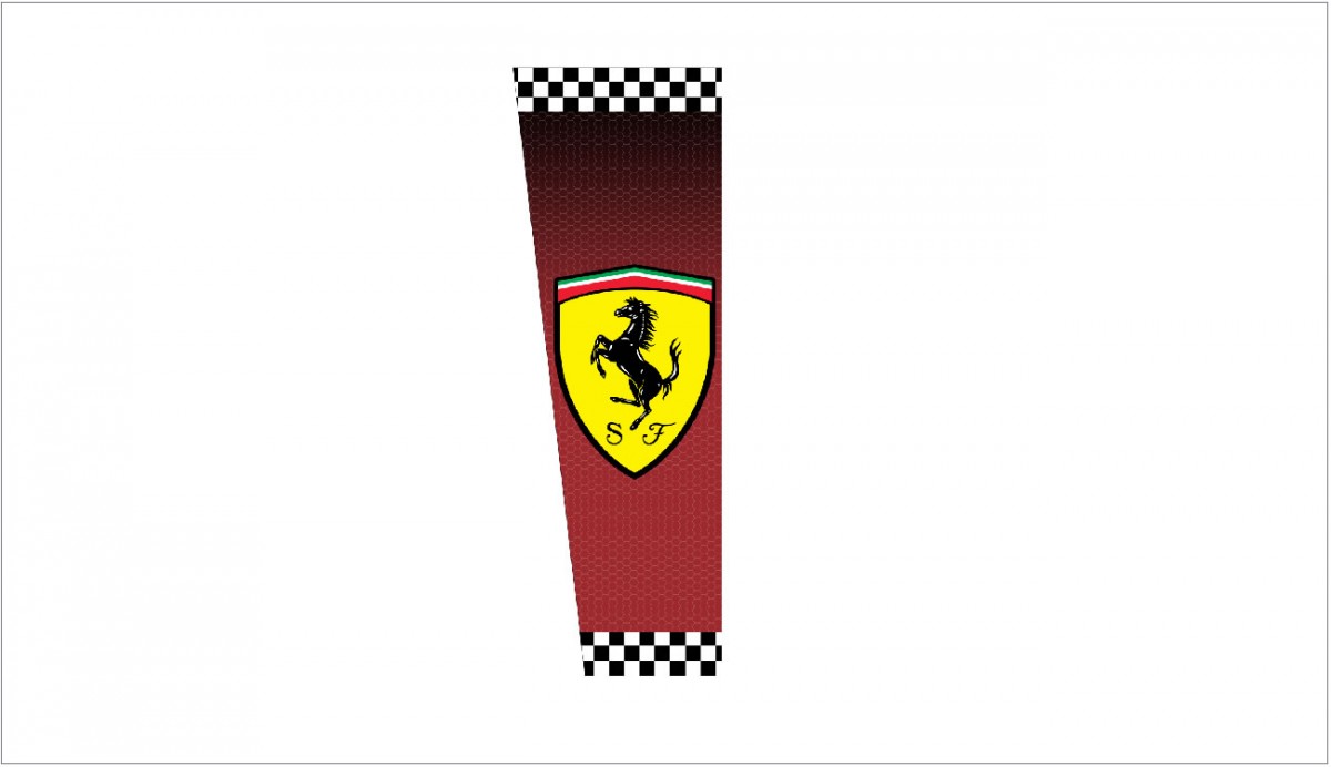 adhesivos decorativos muebles pinball de ferrari