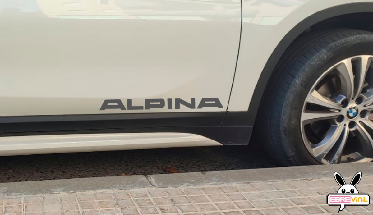 vinilos coches alpina