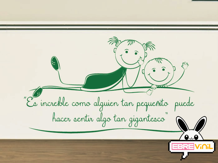 decoración dormitorios infantiles con vinilos adhesivos