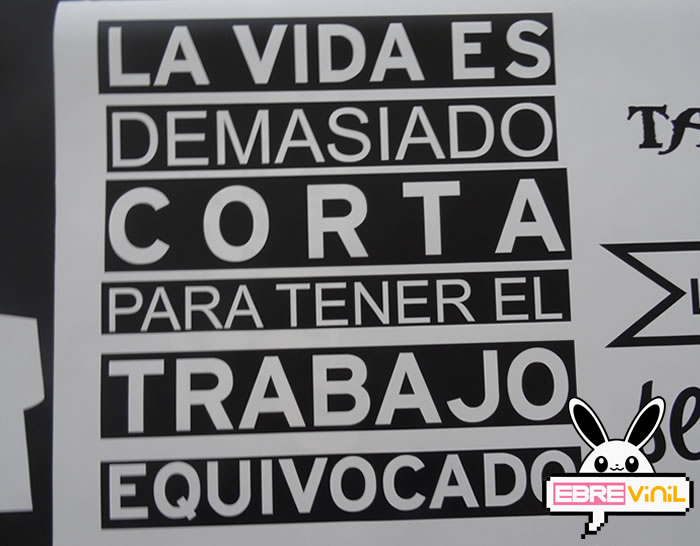 vinilos de texto frases originales