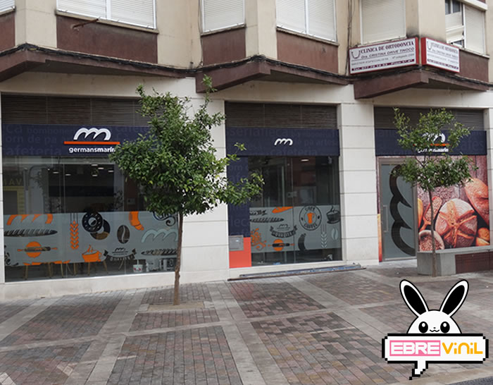 vinilos decoraciones tiendas comercios