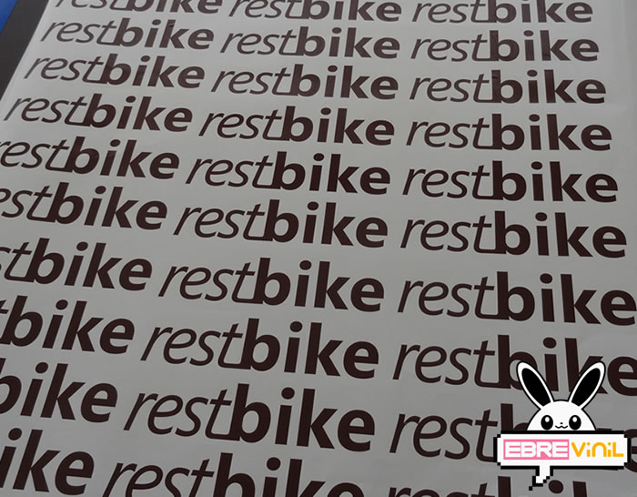 vinilos decorativos bicicletas alquiler