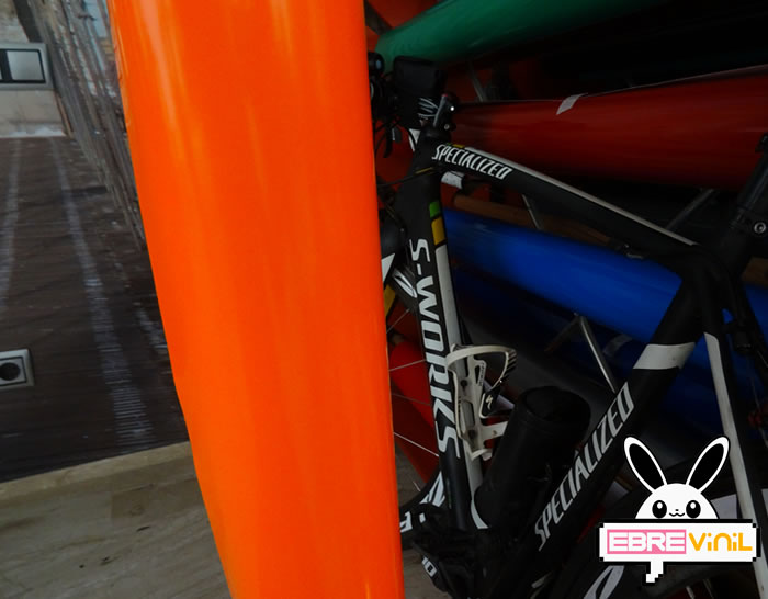 vinilos decorativos bicicletas fluorescentes