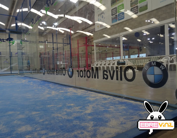 vinilos decorativos bmw pista padel