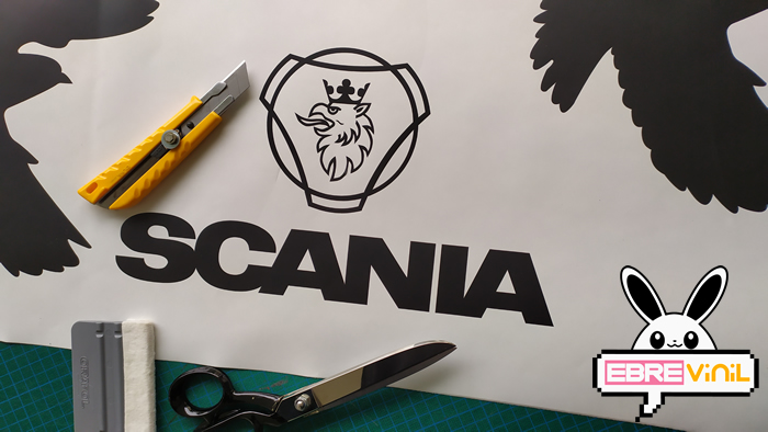 vinilos decorativos para camiones scania