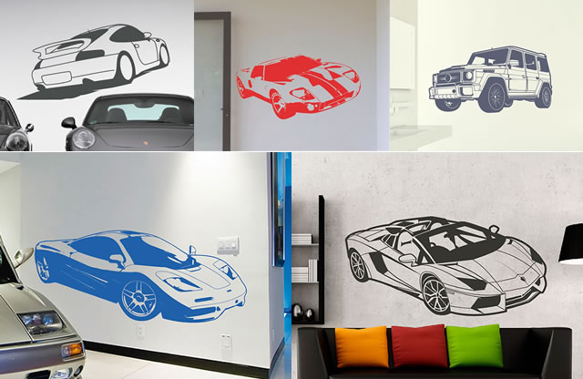 vinilos decorativos coches deportivos