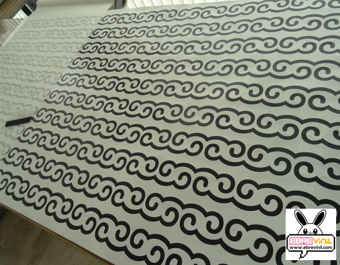 vinilos decorativos con cenefas