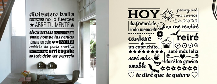 Cómo decorar con vinilos decorativos