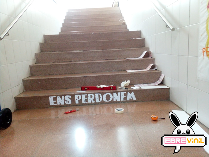 vinilos decorativos personalizados para escaleras