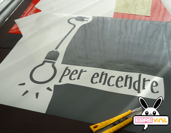 vinilos decorativos de texto en catalán, català