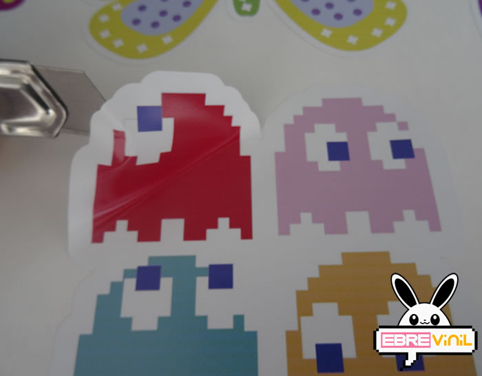 vinilos decorativos infantiles come cocos, pacman, pac man
