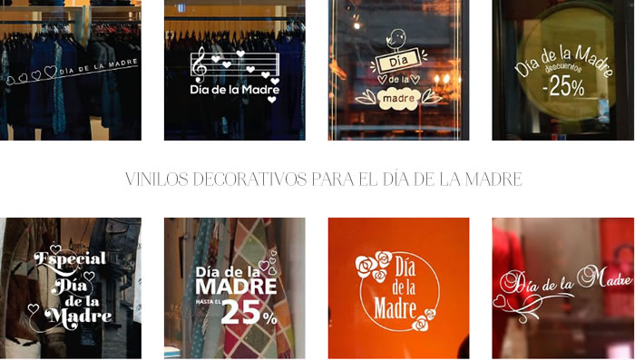 vinilos decorativos para el Día de la Madre