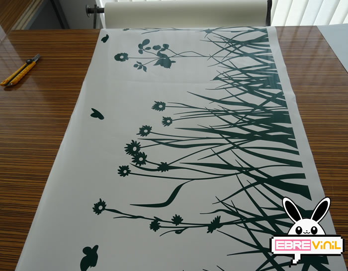 vinilos decorativos personalizados florales paredes