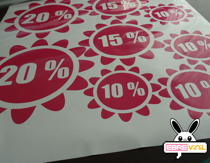vinilos decorativos escaparates rebajas de verano