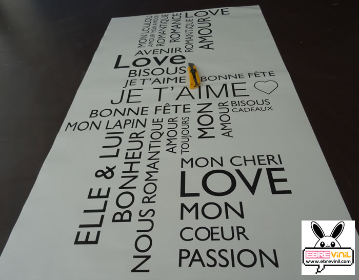 vinilos decorativos texto originales