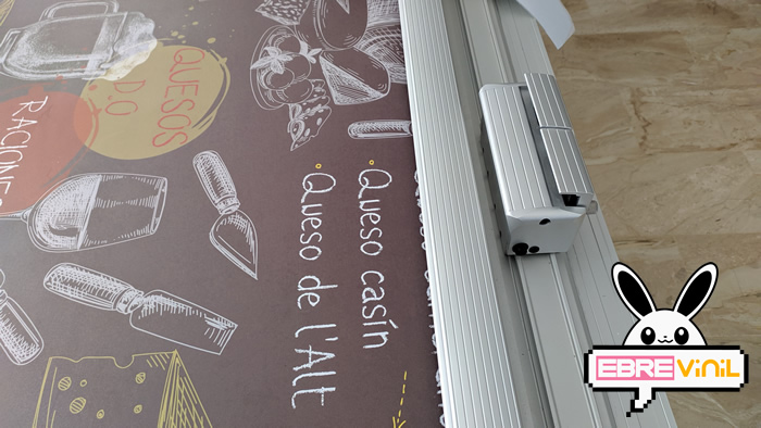 vinilos decorativos tiendas gourmet quesos