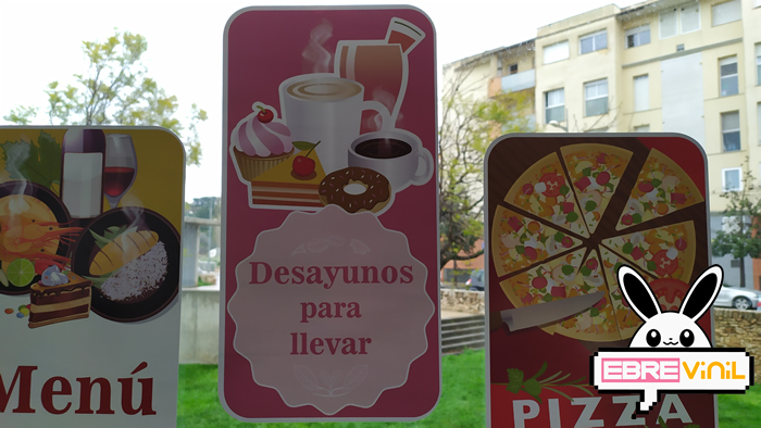 vinilos especiales cafeterias desayunos, vinilos decorativos cristales