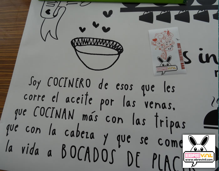 vinilos frases restaurantes