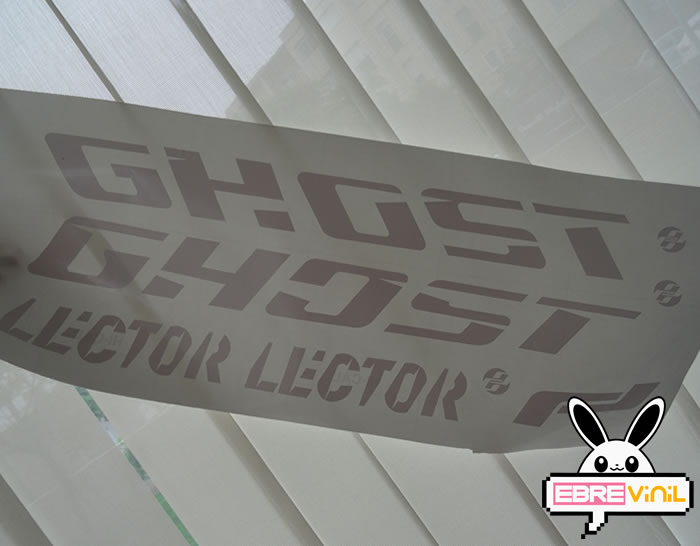 vinilos kits decorativos- ghost lector