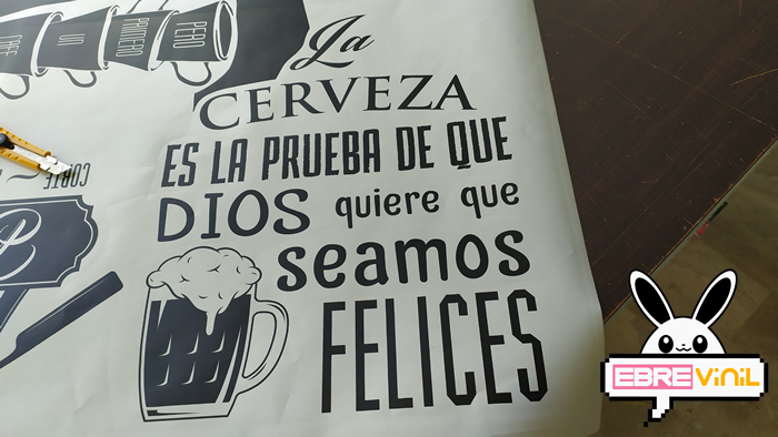 vinilos para barras de bar, Vinilos para hostelería y bares
