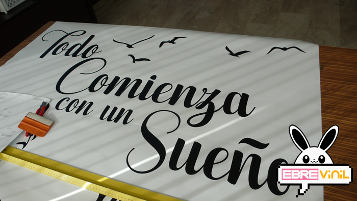 vinilos pared frases textos