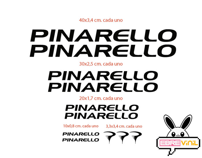 vinilos pegatinas bicicleta pinarello