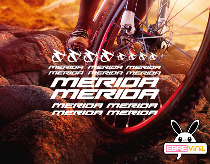 vinilos pegatinas bicicletas MERIDA