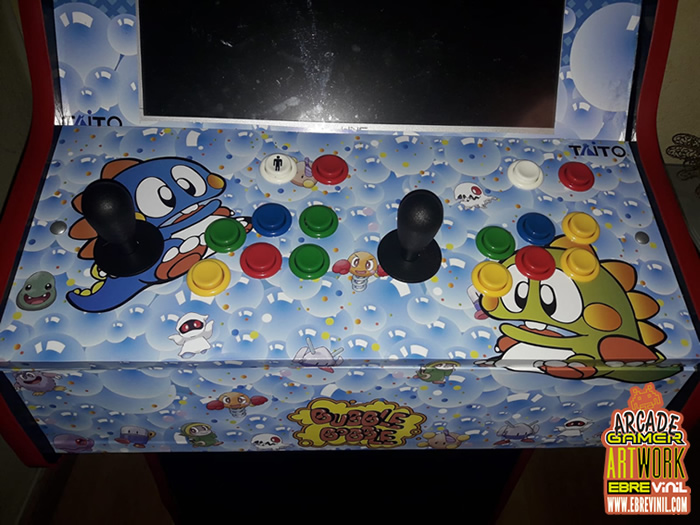 vinilos personalizados arcade BARTOP