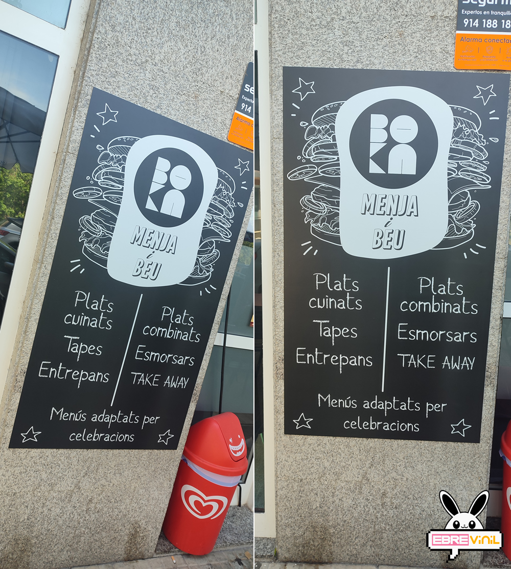 vinilos personalizados bares restaurantes