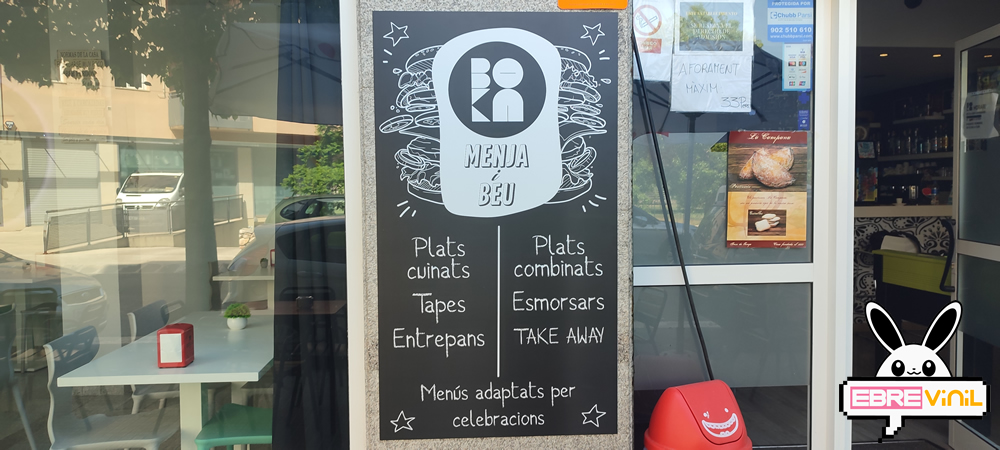 vinilos personalizados pizarras bares