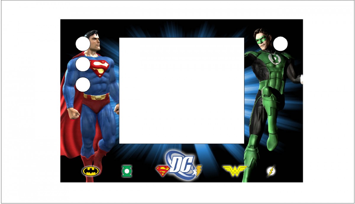 Autocollant Vinyle Logo Superman - Multicolore - Pour Voiture, Mur, Frigo, Etc.