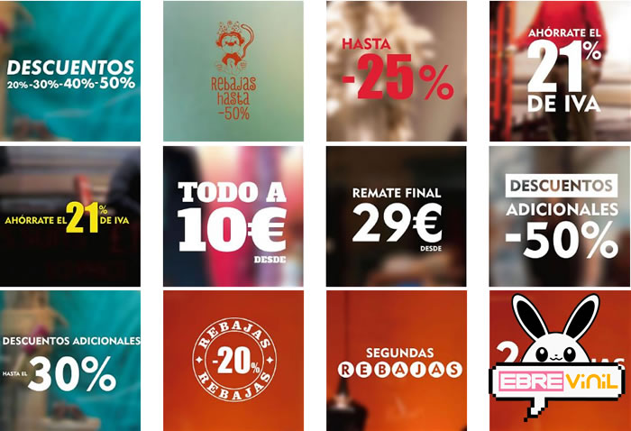 vinilos rebajas descuentos navidad