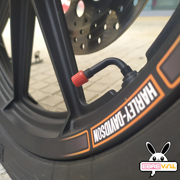 vinilos ruedas harley davidson