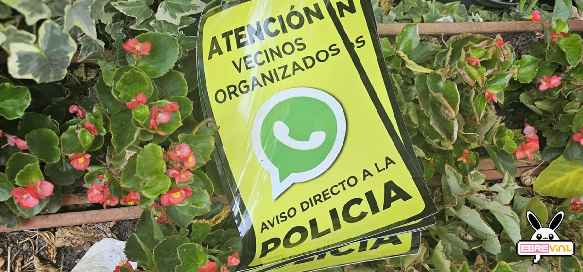 vinilos vecinos organizados whatsapp