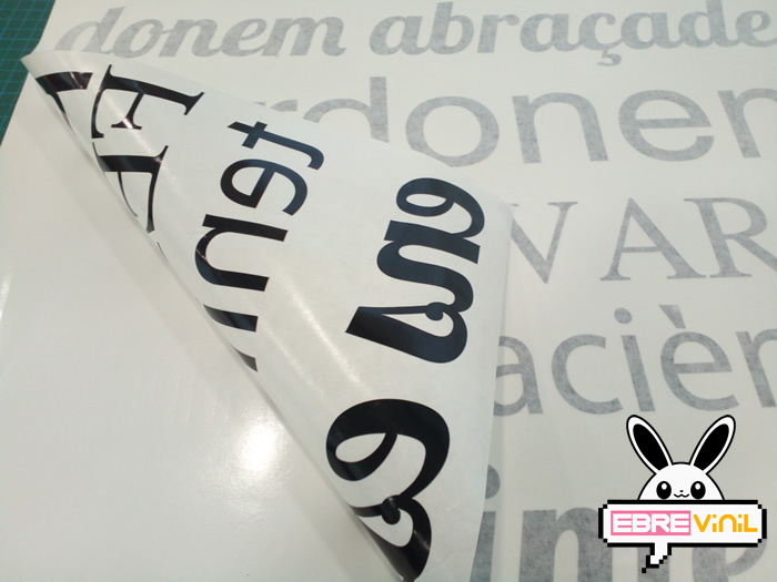 vinils decoratius amb frases de familia