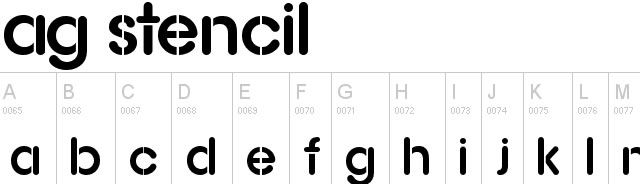 letras para stencils, recursos dise&ntilde;adores