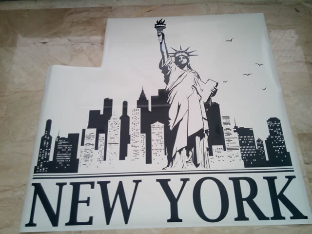 vinilo adhesivo new york